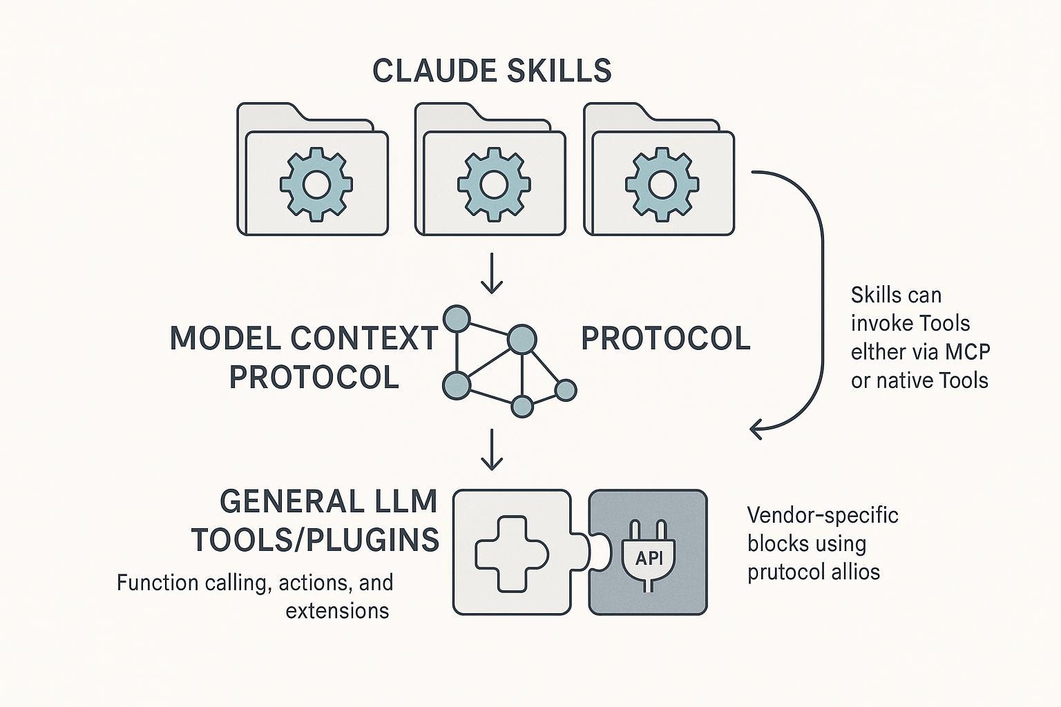 Claude Skills vs MCP vs LLM Tools: 2025 Comparison & Decision Guide
